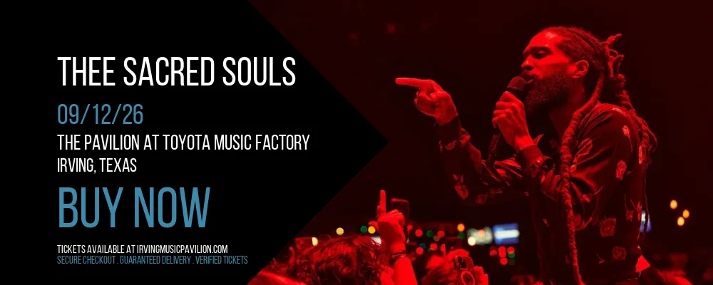 Thee Sacred Souls at The Pavilion at Toyota Music Factory