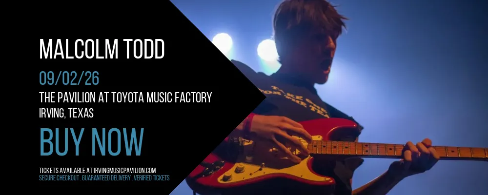 Malcolm Todd at The Pavilion at Toyota Music Factory